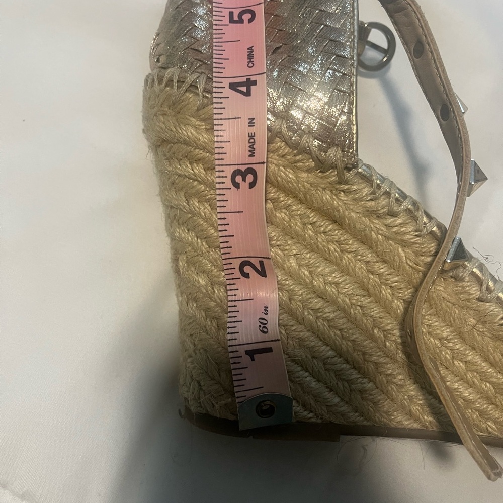 Marc Fisher Espadrille Wedge shoe size 10 - Picture 4 of 4